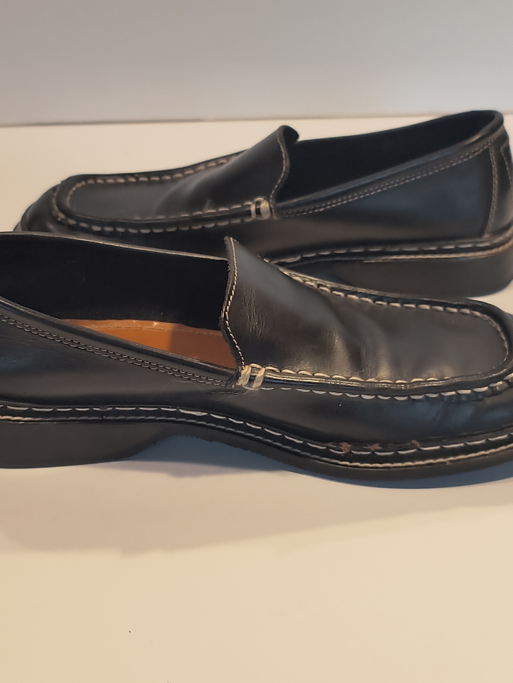 Frye Corsica Moc Black Leather Loafers Moccasins Women’s Size 8.5 M - Picture 8 of 15
